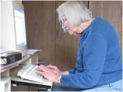 Elderly Women Using Computer To Look Up Mature Porn